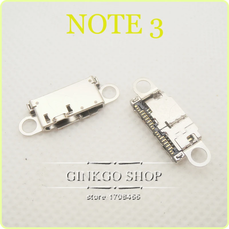 500 шт./лот Оригинальный Micro Женский usb Разъем гнездо для зарядки Samsung note 3 |