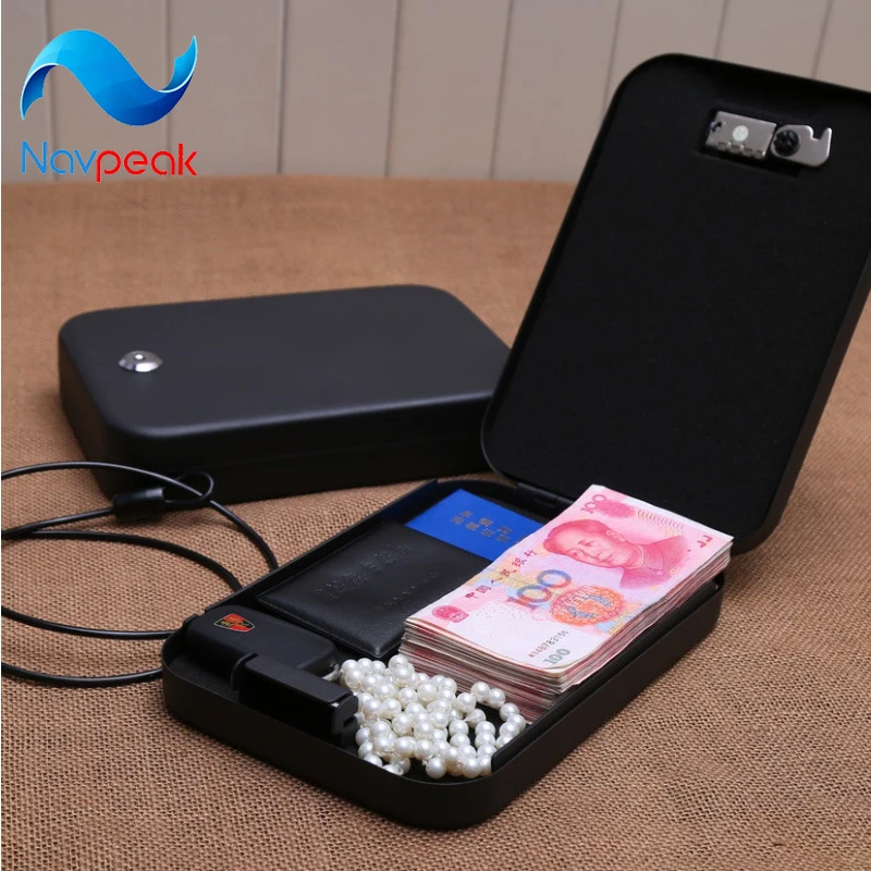 Navpeak Portable pistol safe jewelry jewelry box jewelry box safe