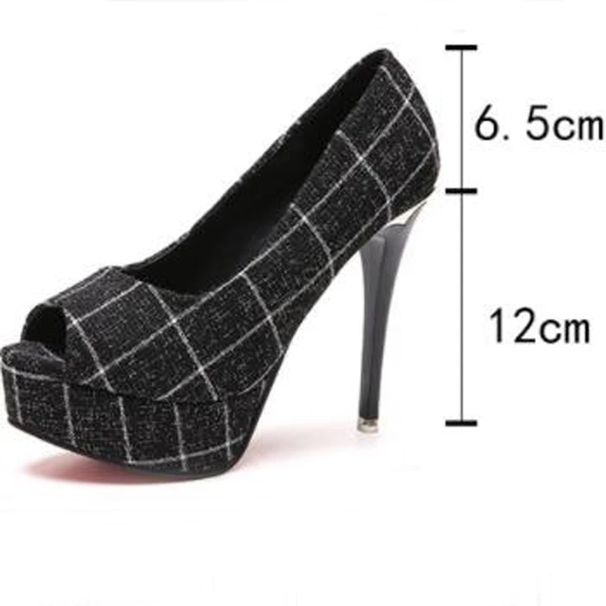 Marque Cm Mariée Chaussures forme Sexy Nude Hauts rouge Femmes Haute Toe 12 Peep V20 Noir De Mariage Femme Plate 2019 Mode Pompes Talons nFz5Hxwnt