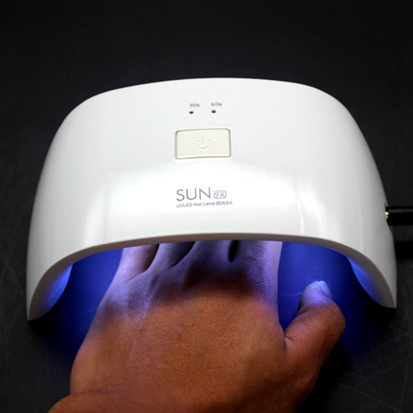 Sun9x 18W UV Portable Uv Lamp Gel Nail Polish Dryer LED Lamp For Curing