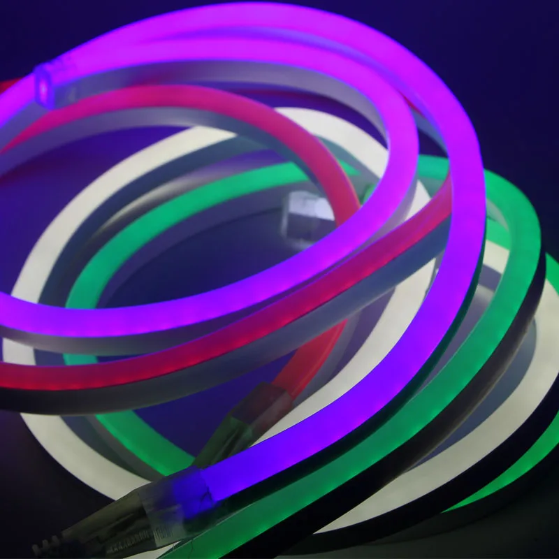 LED Neon Strip AAC 220V 240V 120LED/M 2835 SMD flexible tube Waterproof led sign board tube rope