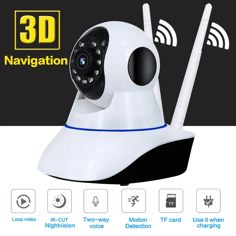 1080P Wifi IP Camera CCTV Camera 2MP Surveillance Security Camera Two Way Audio IR Cut Night Vision Baby Monitor 1080P Wifi IP Camera CCTV Camera 2MP Surveillance Security Camera Two Way Audio IR Cut Night Vision Baby Monitor