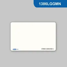 RFID ISO, ПВХ карта, RFID смарт-карта 1386 iso, ПВХ карта 125 кГц 26Bit формат 10301 1386 LGGMN для контроля доступа