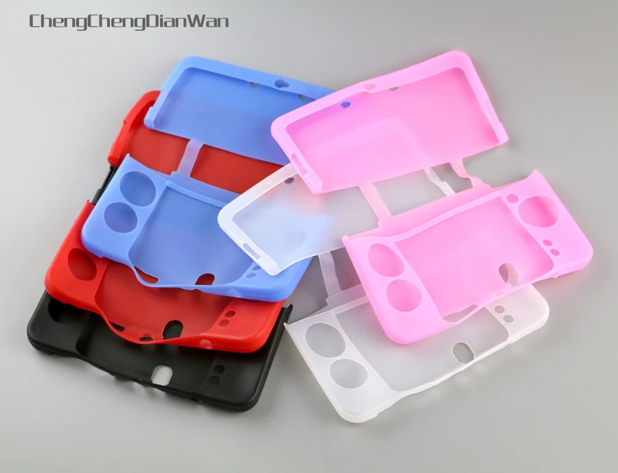 Силиконовый гелевый резиновый защитный чехол для Nintendo New 3DS 10 шт./лот|skin protect|skin