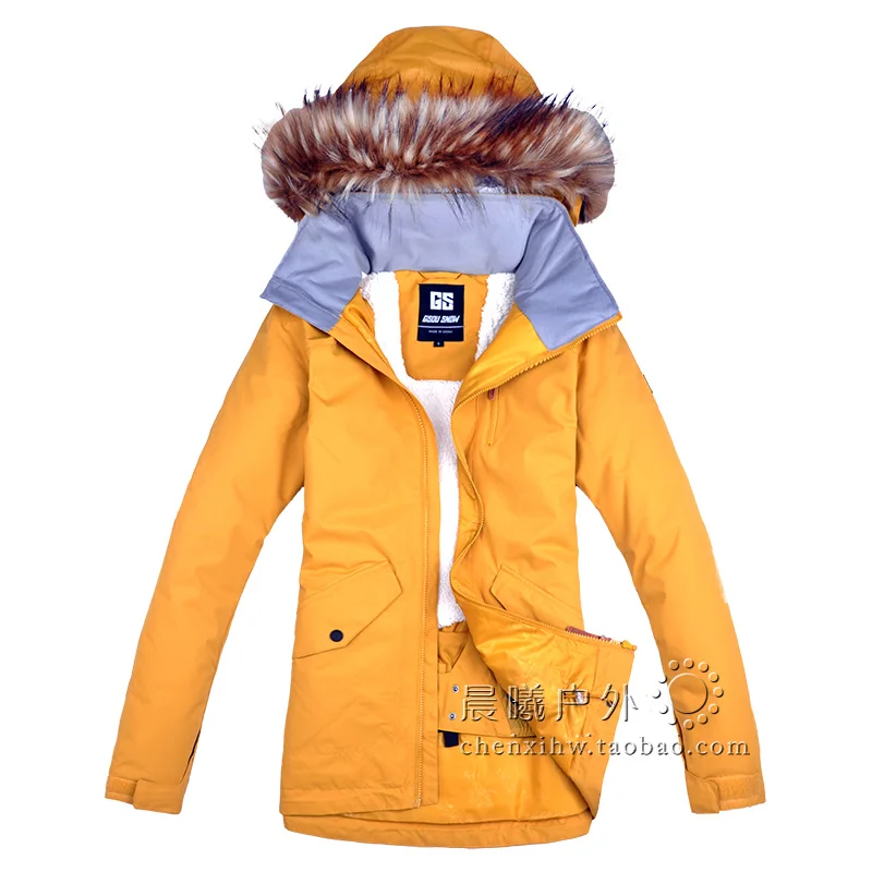 2019 GSOU الثلوج النساء سترة تزلج على الجليد الملابس يندبروف ماء سوبر الدافئة رشاقته التزلج معطف الإناث في الهواء الطلق الرياضة ارتداء 2019 GSOU الثلوج النساء سترة تزلج على الجليد الملابس يندبروف ماء سوبر الدافئة رشاقته التزلج معطف الإناث في الهواء الطلق الرياضة ارتداء