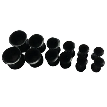 

Black 12pcs Ear Stretching Plugs Ear Plug Stretching Kit Ear Expanders New TK-ing