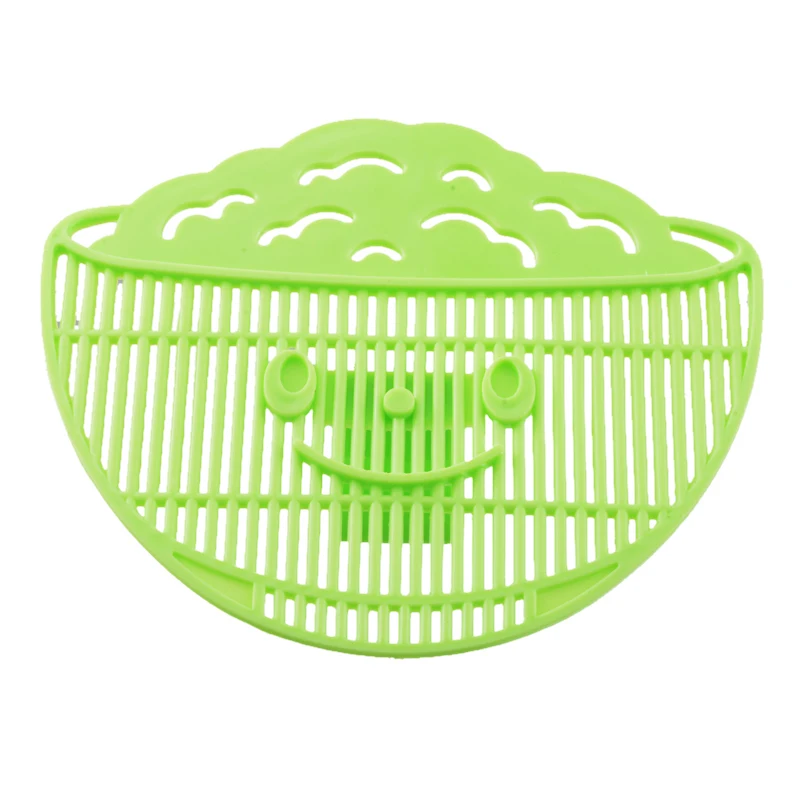 Urijk 1 шт. в форме листа промывка риса спагетти бобы дуршлаг гаджет лапша и чистка овощей инструменты и фильтры кухонные инструменты - Цвет: Green B