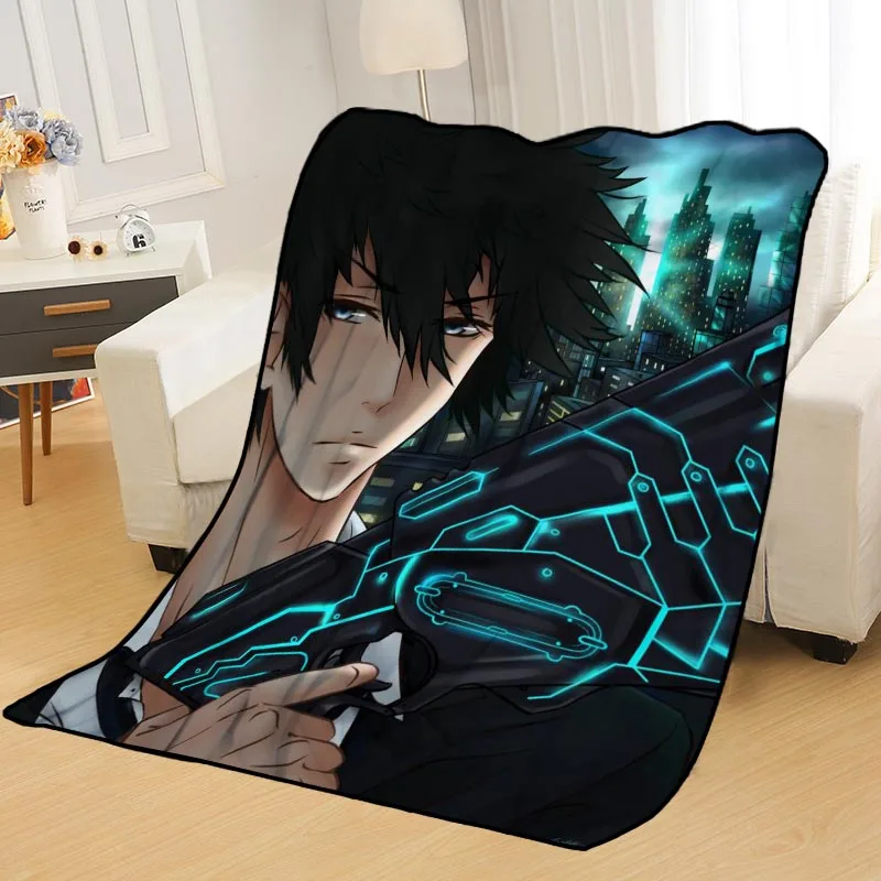 Custom Psycho Pass Blankets for beds throw blanket soft blanket summer blanket anime blanket travel blanket