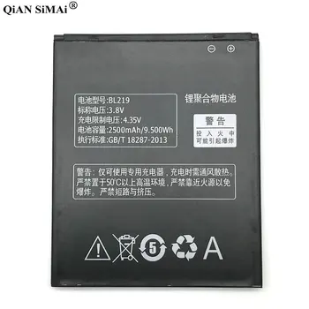 

2019 New BL 219 BL219 Battery For lenovo A880 S856 A889 A890E S810T A850+ A916 2500mAh Mobile Phone Rechargeable extended