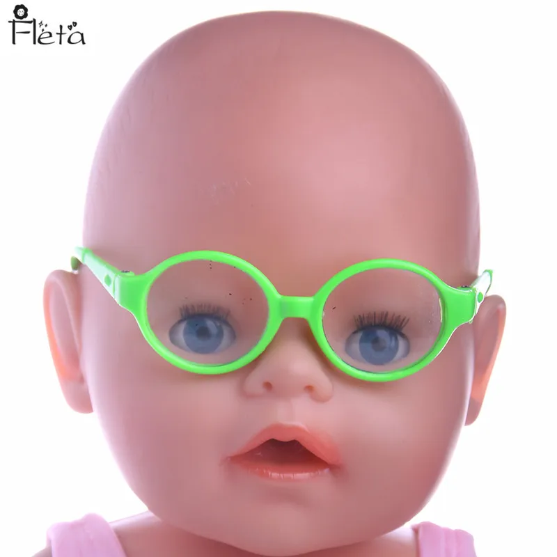 Новые очки для 18 дюймов американская кукла или 43 см для ухода за ребенком для мам Baby Doll аксессуары m65-72