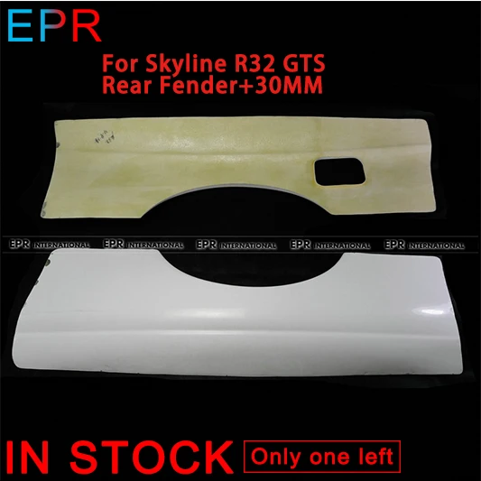 

For Skyline GTR R32 GTS FRP Glass Fiber Rear Fender+30MM For Nissan R32 GTR Tuning Part Bumpers Accessories Body Kit