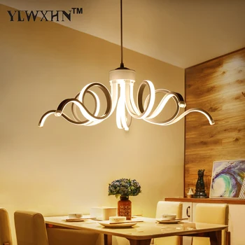 

Suspension Luminaire Pendant Light Lamparas Modern Lamp Led Lights To Simple Living Room Chandelier Ceiling Luminaires Snail