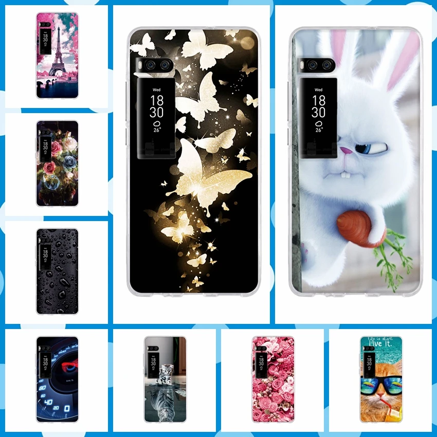 

Painted TPU Cover Case For Meizu Pro 7 Soft Silicone Cover For Meizu Pro7 Back Phone Cases For Meizu pro 7 Printing Shells Bags