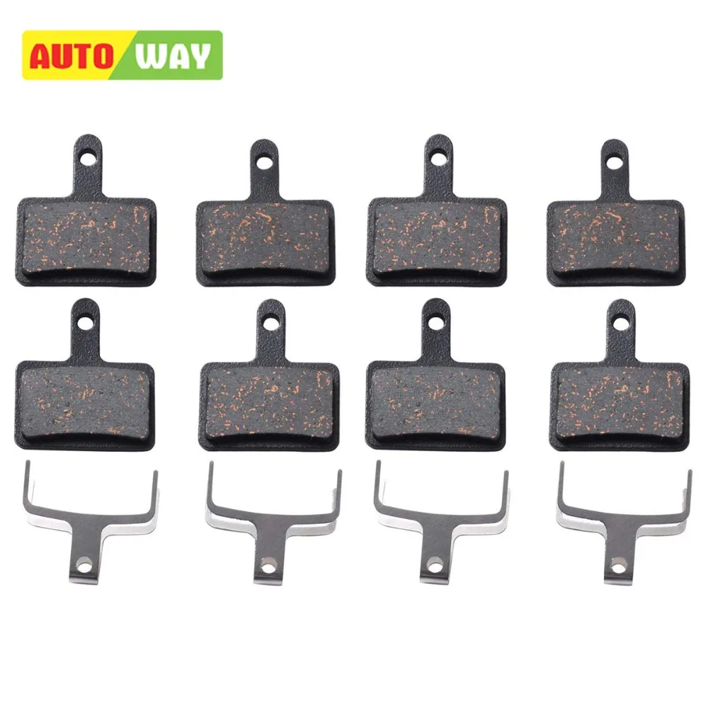 4 пары тормозных колодок для велосипеда из смолы SHIMANO Deore M515/M475/M395/M525/C501/TEKTRO