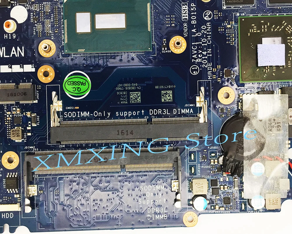 Fulcol для DELL INSPIRON 15 5448 5548 Материнская плата ноутбука I5-5200U Процессор LA-B015P M265 4G CN-0808D6 0808D6 808D6 протестированная работа
