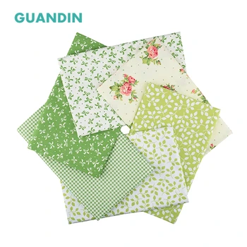 

GUANDIN,Twill Printed Cotton Patchwork/DIY Sewing & Quilting Cloth Flowera Series/Cotton Fat Quarter Bundle/40x50cm/6pcs/pack
