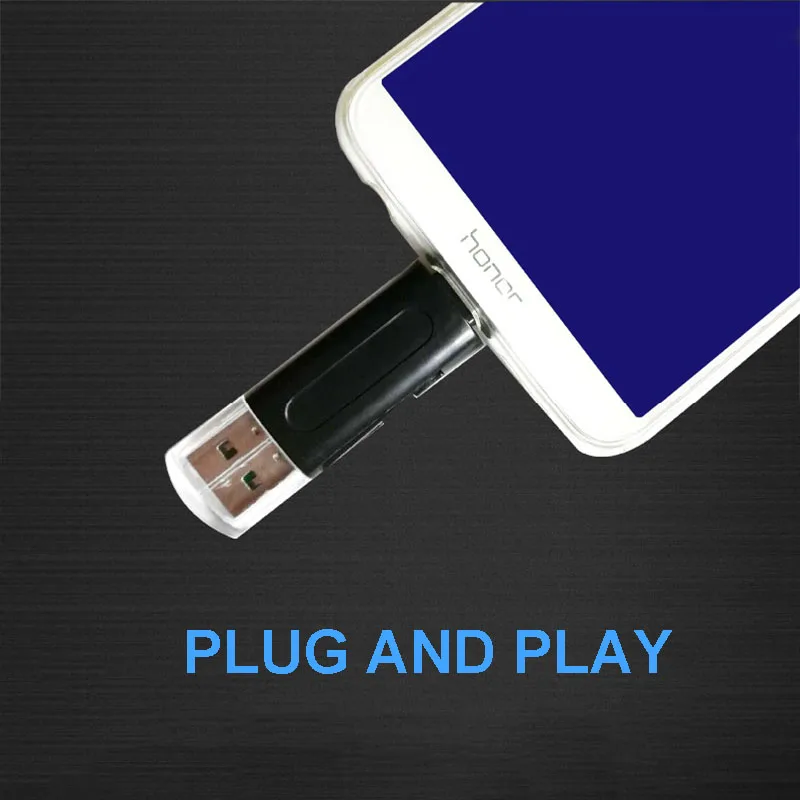 Vmonv 2 в 1 USB OTG карт флэш-накопитель USB2.0 OTG TF/SD карты для телефона Android памяти компьютера PC Card Reader