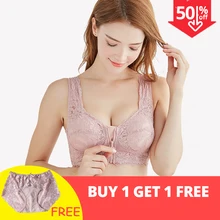 Сексуальный Кружевной топ на молнии спереди, нижнее белье, женский бюстгальтер пуш-ап и трусики, набор для женщин размера плюс, нижнее белье в Стиле Лолита