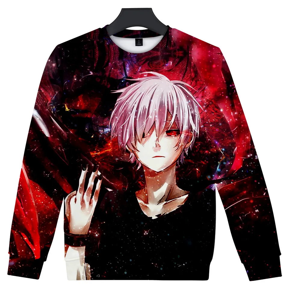 

New Arrival 3D Tokyo Ghoul Anime Hoodies 2018 Spring Autumn Sweatshirt Men/Women Hoody Hip Hop Long Sleeve Tops Funny Tracksuit