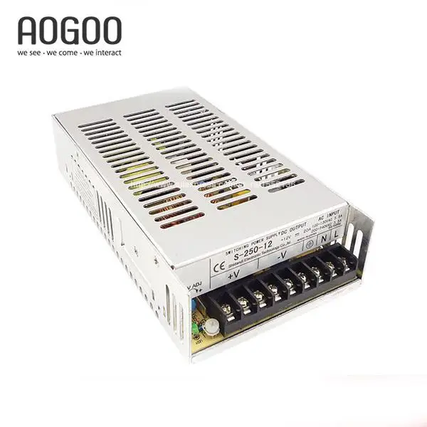 

250W 5V 50A LED Light Devices Switching Power Supply S-250-5