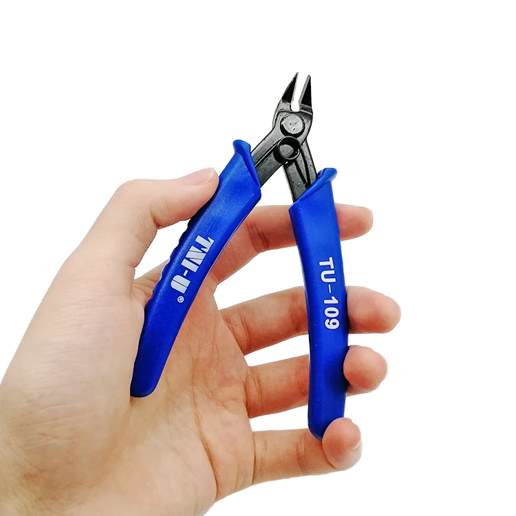 

TNI-U TU109 Diagonal Plier Cutter Cutting Copper Cable Wire Repair Clamp DIY Mobile phone repair