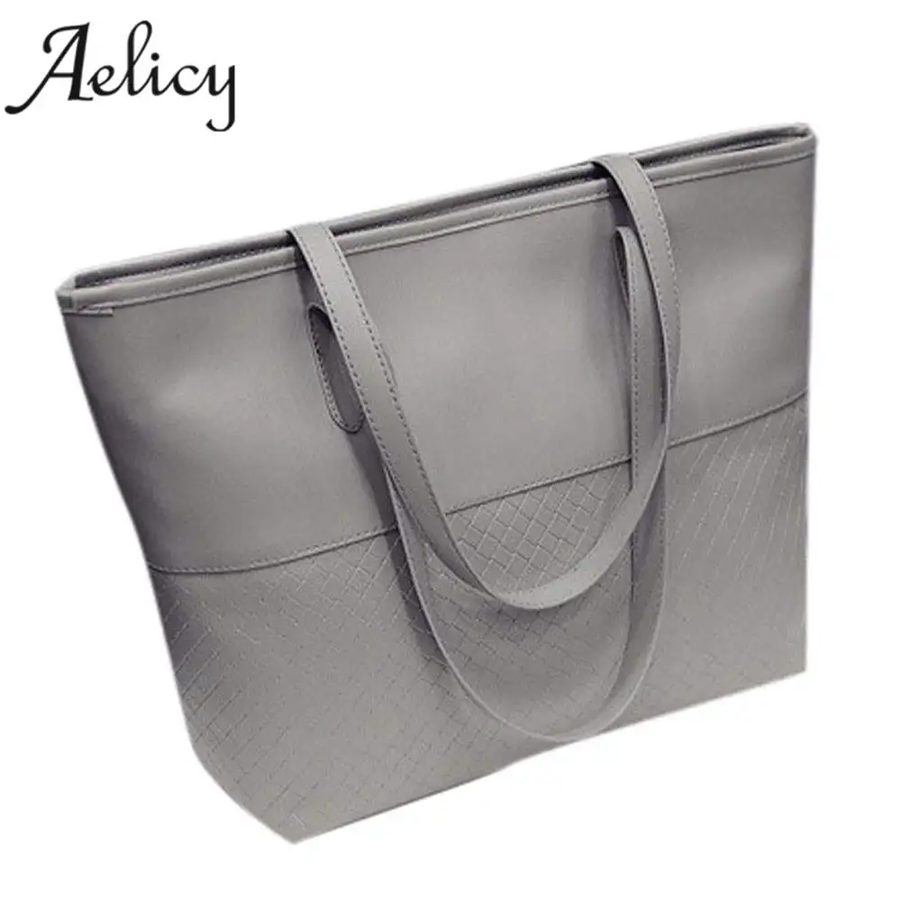 

Aelicy Women Leather Shoulder Messenger Bags Elegant Ladies Sacthel Purse Messenger Crossbody Large Bags Tote bolsa feminina