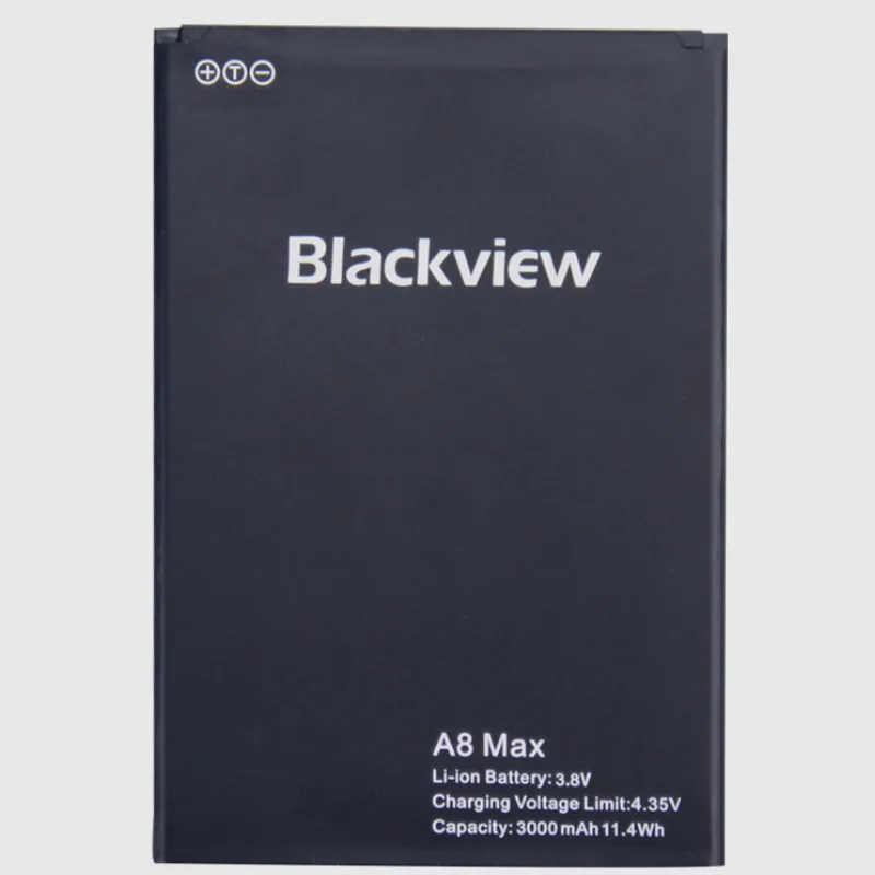 

MLLSE 3000mAh Battery For Blackview A8 Max Backup Replacement Accessory Accumulators