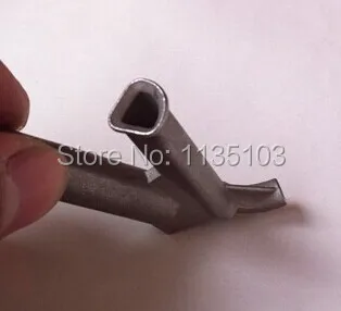 

free shipping high quality ,good price 6 mm triangular speeding welding tip welding nozzle for hot air welder accessories
