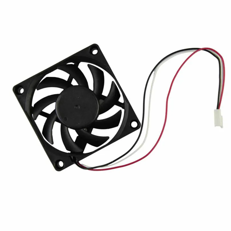 

Good Sale Computer Case Cooler 12V 7CM 70MM PC CPU Cooling Cooler Fan Free shipping May 13