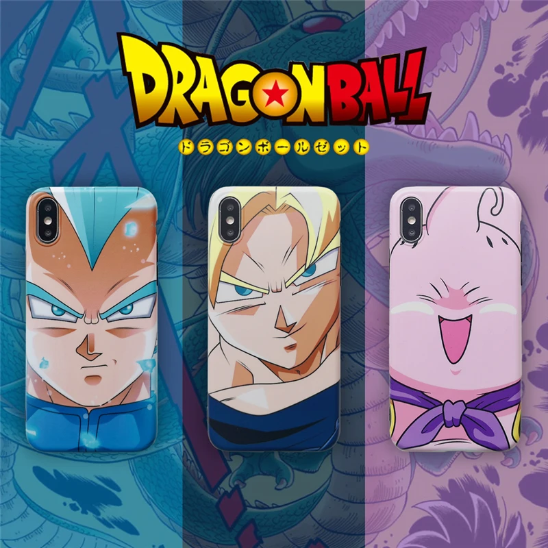 

Hot New Dragon Ball Super Son Goku soft silicon cover case for iphone X XS XR MAX 6 S plus 7 7plus 8 8plus phone cases coque