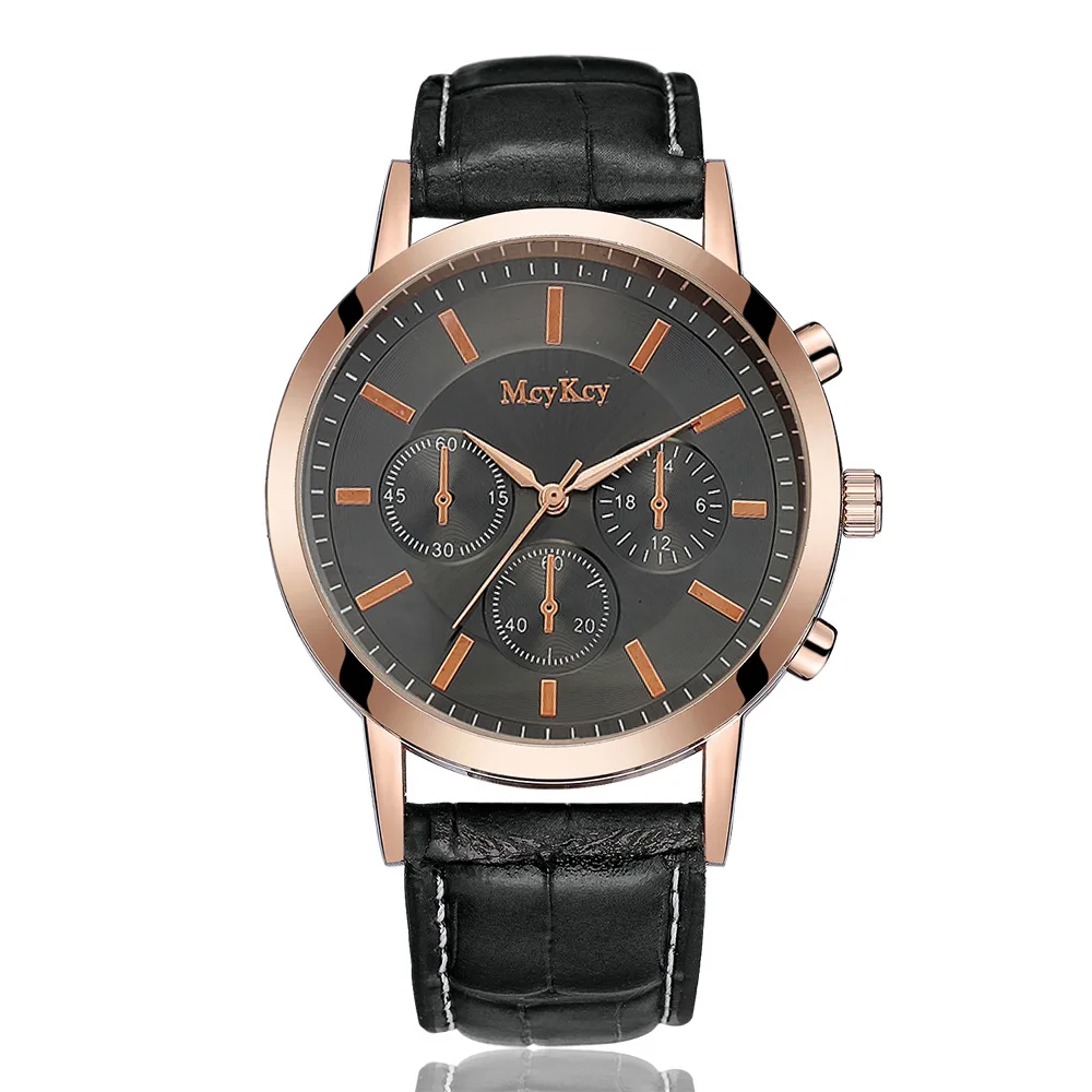 Luxury Brand Waterproof Watches Men Business Leather Quartz Watch Analog Male Fashion Casual Sport Wrist Watch Relogio Msuculino