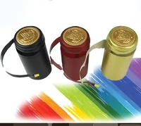 100 шт ПВХ термоусадочная крышка высокого качества домашнее ПИВОВАРЕНИЕ вино крышка бутылки вина крышка бутылки уплотнение бар DIY аксессуары - изображение