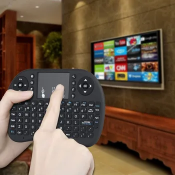 

2.4GHz Mini Wireless Handheld QWERTY Keyboard with Touchpad Mouse for Google Andriod TV Box/MacOS/PC/Pad/Xbox 360/PS3/HTPC/IPTV