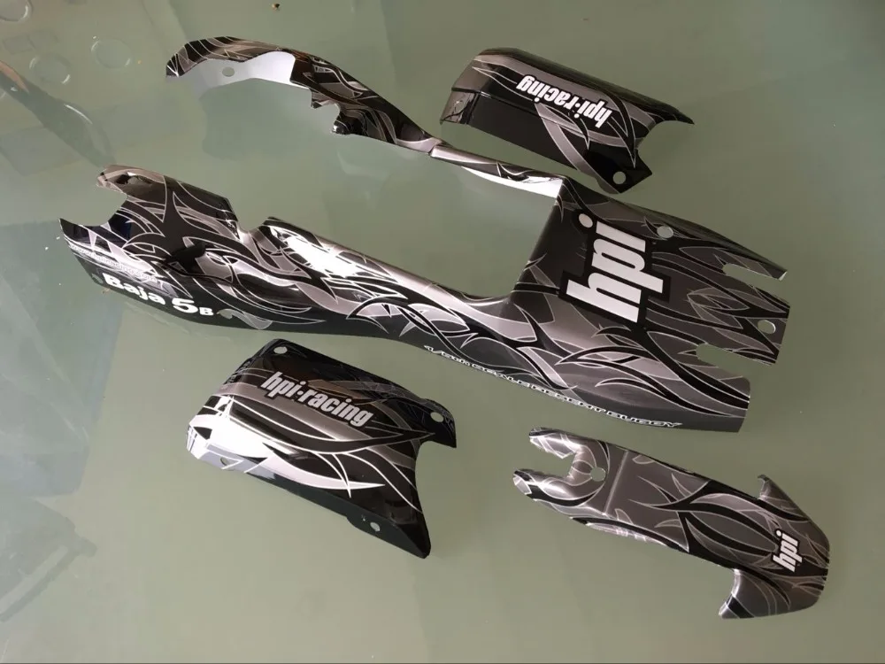 Танго RC окрашенные Bajer 5B тело для HPI KingMotor Rovan SY Внедорожные багги 5ss SC 30.5CC KSRC001