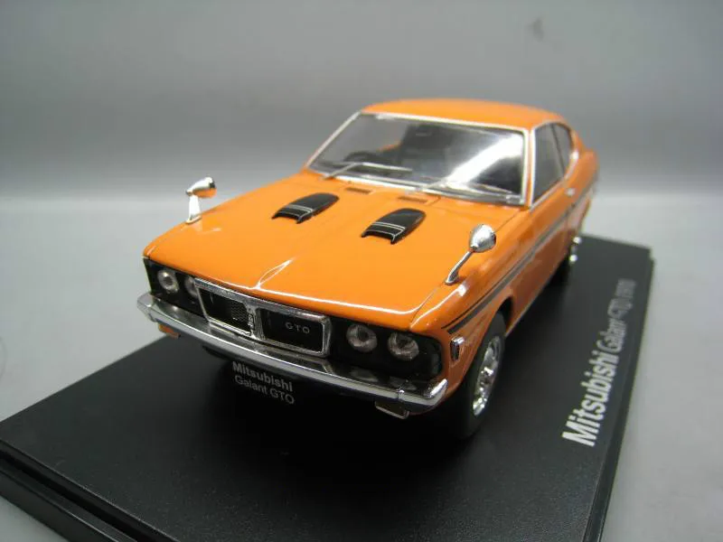 

IXO 1/24 Scale Car Model Toys JAPAN Mitsubishi Galant GTO 1970 Diecast Metal Car Model Toy For Collection,Gift,Kids