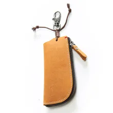 15 шт./лот, винтажный Автомобильный держатель для ключей, чехол на молнии, сумка для женщин и мужчин, брелок для ключей, ключница, органайзер, Брелок Сумочка, чехол для ключей