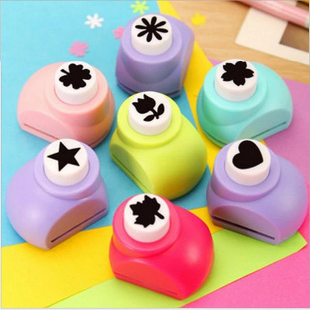 Kid Child Mini Printing Paper Hand Puncher Scrapbook Tags Cards Craft DIY  Punch Cutter Tool 6 Styles Hole Punch - AliExpress