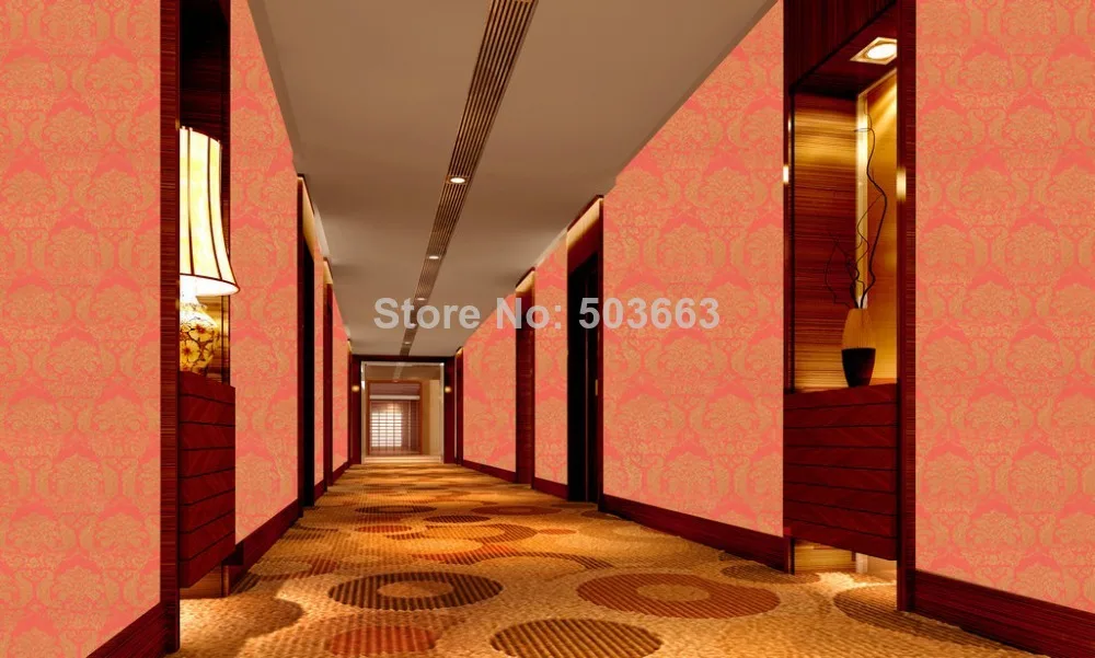 

CS0106 Entertainment Living Room Commerce Administration Anti-static Wood Fiber Wallpaper Waterproof Sound-Absorbing Embossed