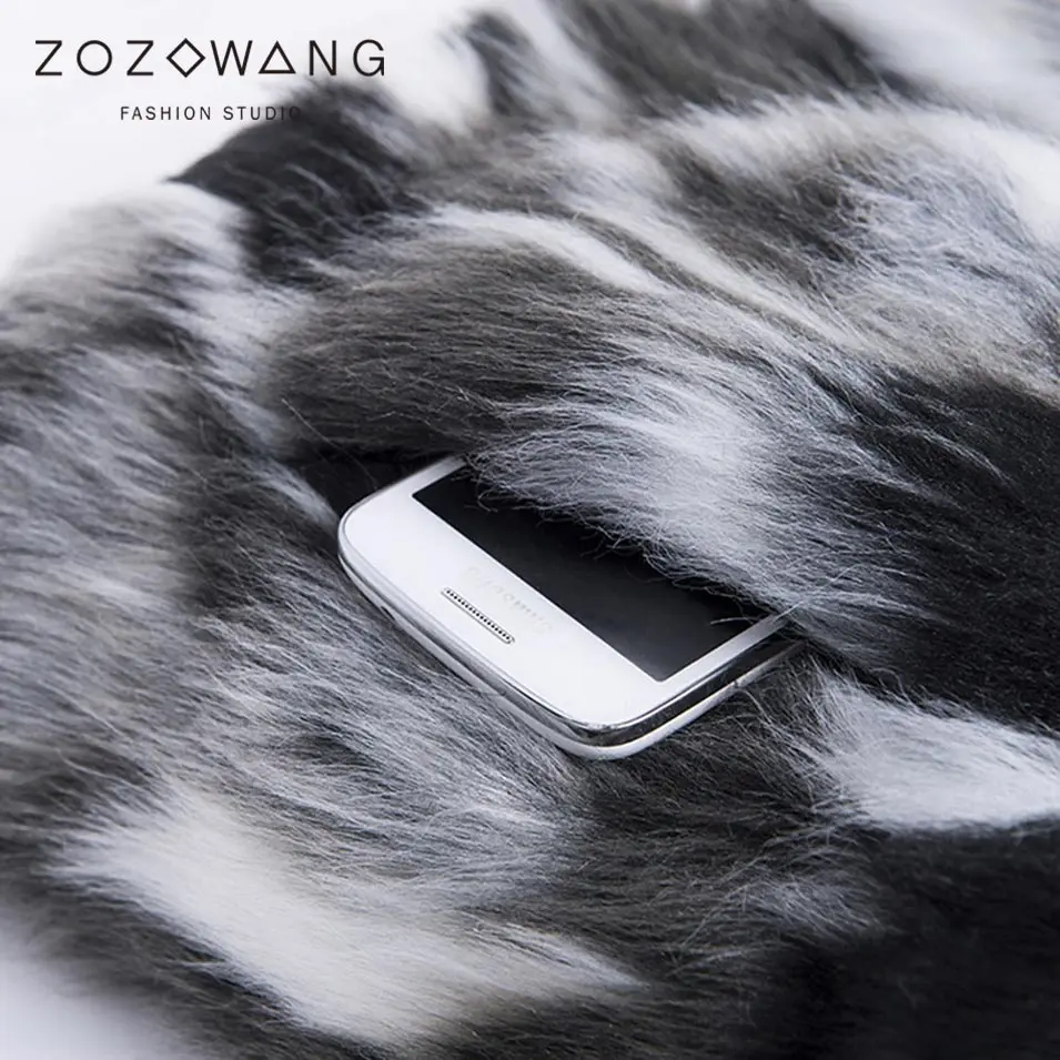 2016 new special winter fur coat casual men's wild personality thick fur coat Leather grass Male