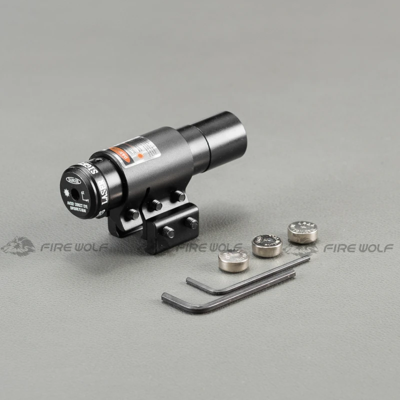 Mira Láser Infrarroja JG11 Para Pistola De Aire Comprimido Y Airsoft – Montaje En Riel Picatinny De 20 Mm, Regulable En Alza Y Deriva, Para Caza Deportiva