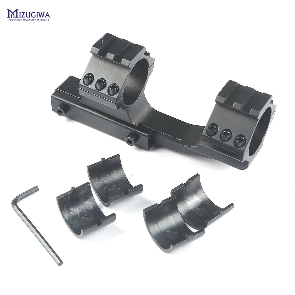 

Scope Mount Heavy Duty Cantilever Weaver Forward Reach 30mm / 1 inch Ring Rifle Optics 11mm Dovetail Picatiiny Rail Pistol