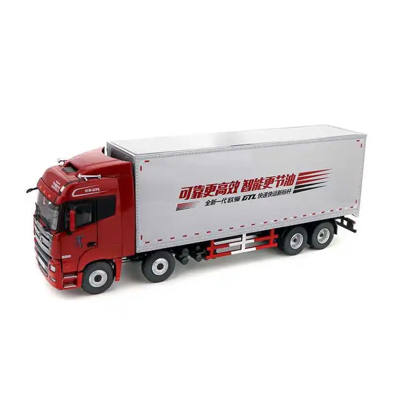 

Collectible Alloy Model 1:36 Foton Auman Super GTL Container Van Truck Vehicles DieCast Toy Model Display, Decoration
