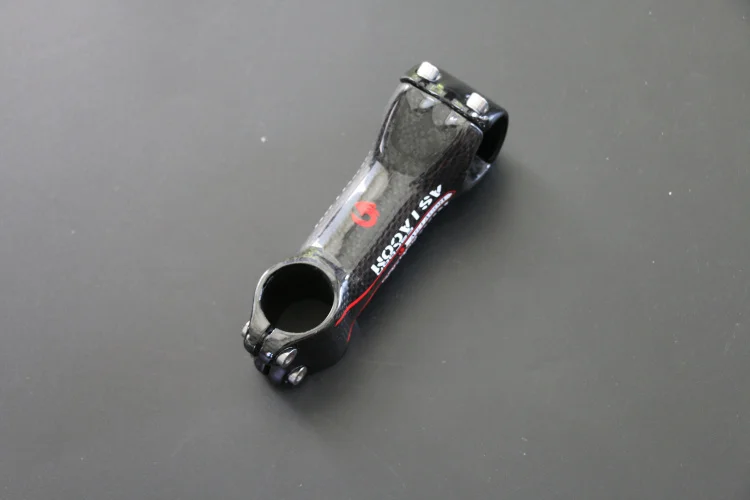 

Asiacom 2016 the Newest 6 degree Mountain bike road bike 3K glossy full carbon fibre bicycle stem road 31.8*60-130mm