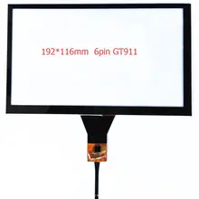 8 дюймов емкостный сенсорный экран автомобиля DVD навигации/192*116 мм/GT911/6 линии сенсорный экран