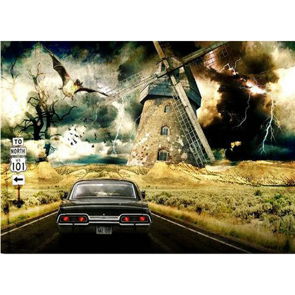 100% 5D DIY Diamond painting Supernatural Diamond embroidery icons