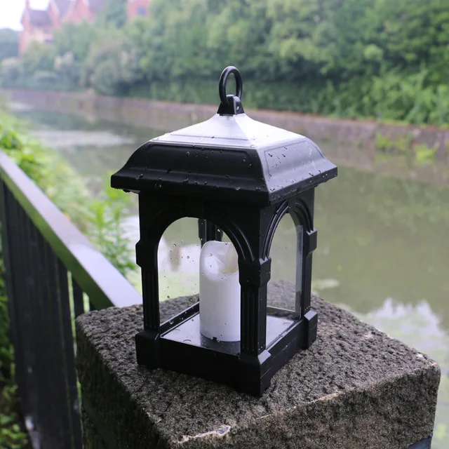 Solar Light Outdoor Swing Candle Wind Garden Solar Light Outdoor Swing Candle Wind