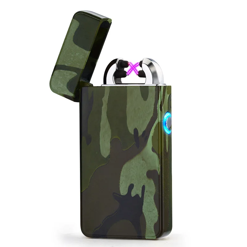 Arc Dual Fire USB зарядка Зажигалка плазменная электронная сигарета импульсные