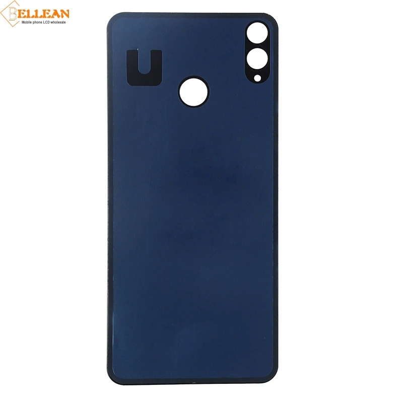 Catteny 8X задняя крышка корпуса для huawei Honor 8X Задняя крышка батареи задняя дверь со стеклянной панелью Корпус+ клейкая наклейка 10 шт