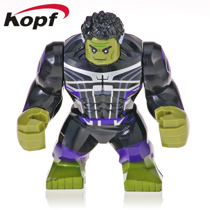 

Building Blocks Plastics Endgame Space Man Hulk Whiplash Collection Action Figure For Children Gift Toys XH 1051