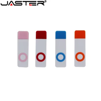 

JASTER promotion real capacity 4-color straight strip plastic External Storage USB 2.0 4GB 8GB 16GB 32GB 64GB USB flash drive